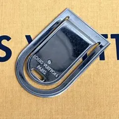 【極美品】ルイヴィトン　シルバー　パンスアビエ　ポルト アドレス　マネークリップ