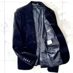 美品♩ GUCCI ベルベット ブラック ジャケット インターロッキング L