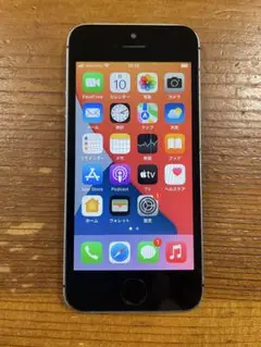 iPhone SE space gray 64GB SIMフリー