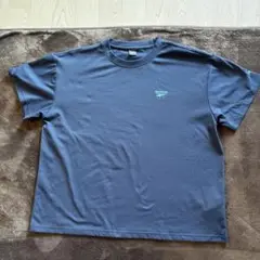 Reebok 半袖ドライTシャツ レディース　LL ネイビー