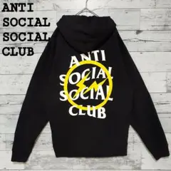 【美品】アンチ ソーシャル ソーシャルクラブ FRAGMENT パーカーM