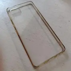 AQUOS sense6/6S ハイブリッドケース クリア 0581
