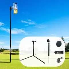 【新品未使用】ゴルフ スイング動画撮影 三脚 & 一脚 スマホスタンド