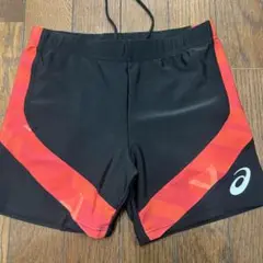 アシックス　ショートタイツ　M