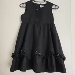 黒色ワンピース　冠婚葬祭