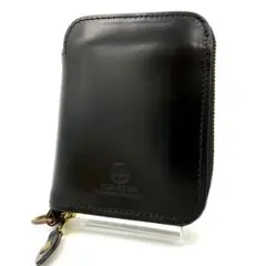 ★美品★GLENROYAL スモールジップウォレット ブライドルレザー ブラック