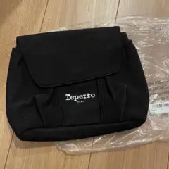 お値下げ！ repetto PARIS レペット ブラック ポーチ