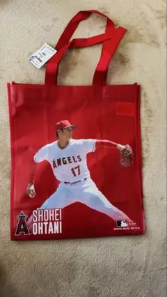 大谷翔平 トートバッグ レッド