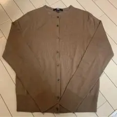 UNIQLO エクストラファインメリノクルーネックカーディガン(長袖)