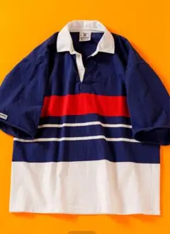 【BARBARIAN】417別注 RUGBY SHIRT H/S