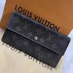 美品◎ルイヴィトン モノグラム ポルトフォイユ サラ 小銭入れあり 長財布 男女