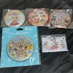 ディズニーランド 30周年 缶バッジ happiness is here
