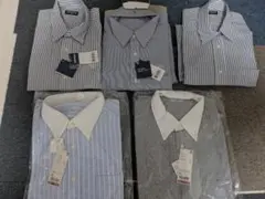 UNIQLO ビジネスカジュアルシャツ 5枚セット XL