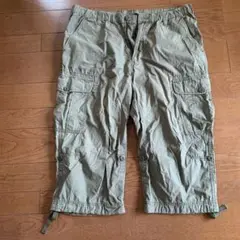 UNIQLO カーキ コットンショートパンツ XL