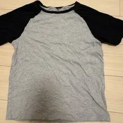 Tシャツ　無地　グレー　ネイビー