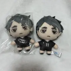 【オマケ付き】ハイキュー SEGAラッキーくじ ぬいぐるみ 宮治セット