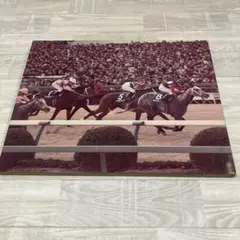 第35回 有馬記念　オグリキャップ　武豊　木製パネル　希少　サンケイスポーツ 第35回 有馬記念 オグリキャップ 武豊 木製パネル 希少 サンケイ