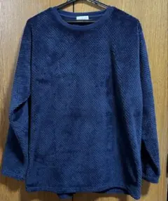 JUNRED ネイビー 長袖セーター