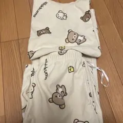 リラックマ　コリラックマ　半袖短パン　上下セット Mパイル生地　ルームウェア