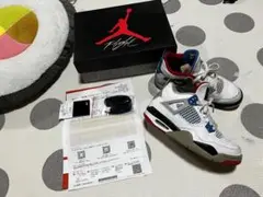 NIKE AIR JORDAN 4 GS WHAT THE 4 23.5CM