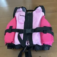 ピンク ライフジャケット 調整可能