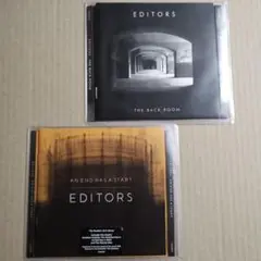 Editors エディターズ CD 2枚セット
