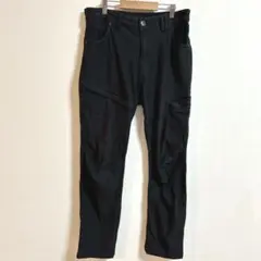 ワークマン　フィールドコア　カーゴパンツ　ワークパンツ　L 綿コットン　黒
