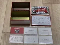 CHERIE シェリーメゾンドビスキュイ ヒグチユウコ コラボ缶 空缶 カード付