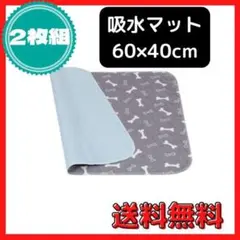 ペットマット トイレシート トイレマット 犬 猫 40×60 2枚セット