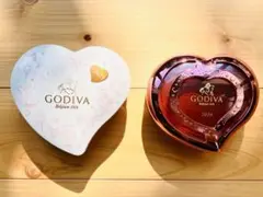 GODIVA ハート型缶 2023・2024セット