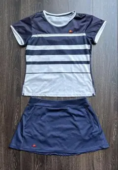 エレッセ テニスウェアセット ネイビー Ｌサイズ