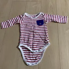 BRANSHES ブランシェス　ボーダーロンパース　サイズは大体です