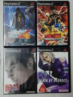 【ps2】TEKKENシリーズ PS2ソフト4本セット（送料込み）