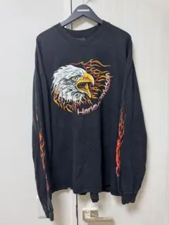 ハーレーダビッドソン　イーグル　ロンT ファイヤーフレイム　3XL