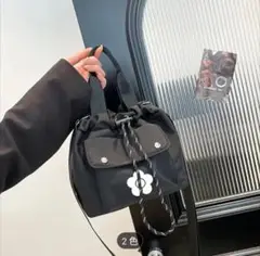 本日のみMARY QUANT ミニショルダーバッグ ポシェット ポーチ ブラック
