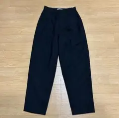 シェルターテーパードパンツ ブラック