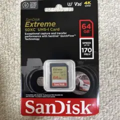 SanDisk Extreme SDXC UHS-I Card 64GB