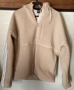 アディダスadidas BOAパーカー　ベージュ