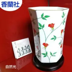 2886 香蘭社　鶴絵　青海波　花瓶　金彩 Yahoo!オークション -「香蘭社 花瓶 鶴」の落札相場・落札価格