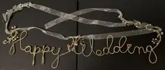 *ワイヤーガーランド* 結婚式 ウェルカムスペース