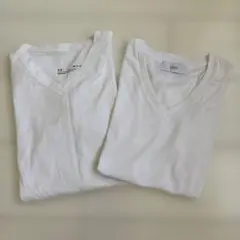 37. AZUL & Under Armour ホワイトTシャツセット　二枚