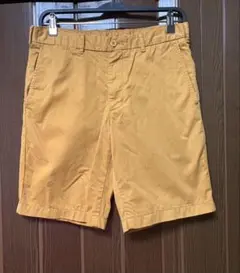UNIQLO マスタード カジュアルショートパンツ S ユニクロ
