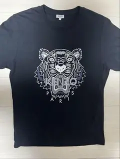 KENZO トラプリント Tシャツ Lサイズ ブラック