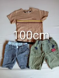 100cm Tシャツとショートパンツセットまとめ売り