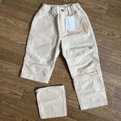 【未使用】CASTELBAJAC キッズ2Wayパンツ ベージュ 100cm