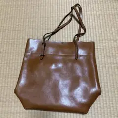 ブラウン トートバッグ ショルダーバッグ