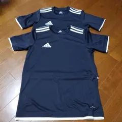 adidas CLIMA LITE 黒シャツ Lサイズ　2枚セット
