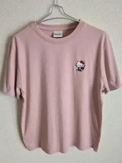 美品☆ハローキティ 50周年記念 Tシャツ ピンク