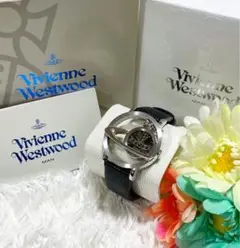 【大人気✨】Vivienne Westwood 腕時計 サークルオーブ シルバー