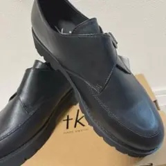 【新品】タケオキクチ　厚底ローファー　シングルモンク